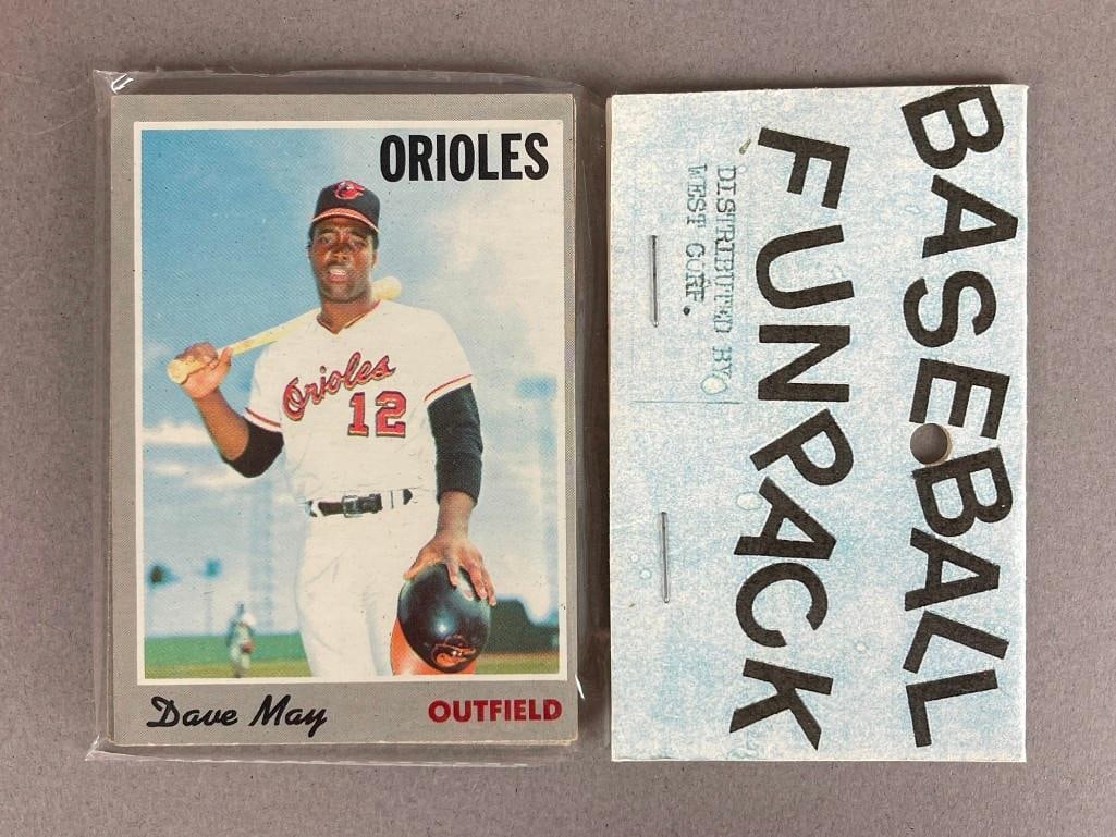 1970 Topps Baseball Cello Fun Pack (1 of 2)