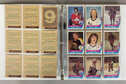 1977 O-Pee-Chee WHA Hockey Complete High Grade Set