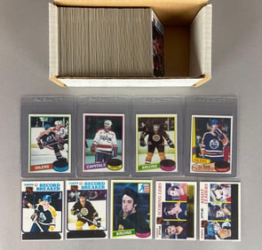 1980 Topps Hockey Complete High Grade Unscratched Set