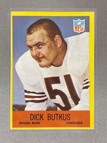 1967 Philadelphia Dick Butkus #28 2nd Year