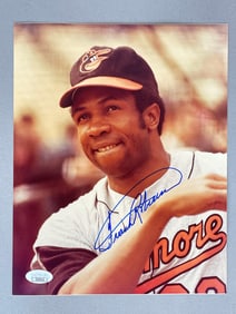 Frank Robinson Signed 8 x 10 Photo with JSA COA