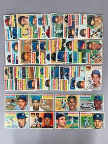 60+ 1954 - 56 Topps Baseball Cards with Stars