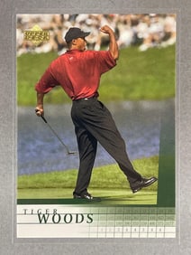 Rare Upper Deck Promo Tiger Woods Rookie