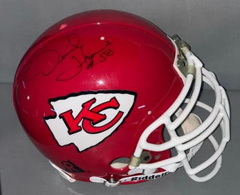 Derrick Thomas Signed Kansas City Chiefs Helmet