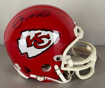 Joe Montana Signed Kansas City Chiefs Mini Helmet