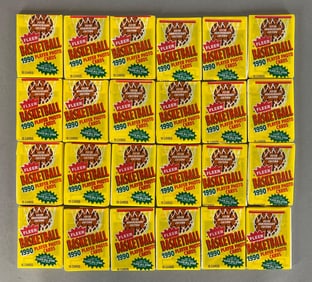 24 - 1990 Fleer Basketball Wax Packs