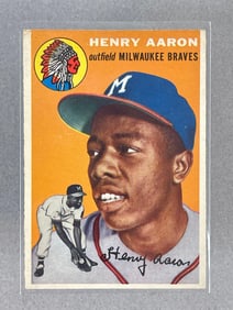 1954 Topps Hank Aaron #128 Rookie