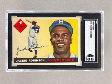 1955 Topps Jackie Robinson #50 SGC 4