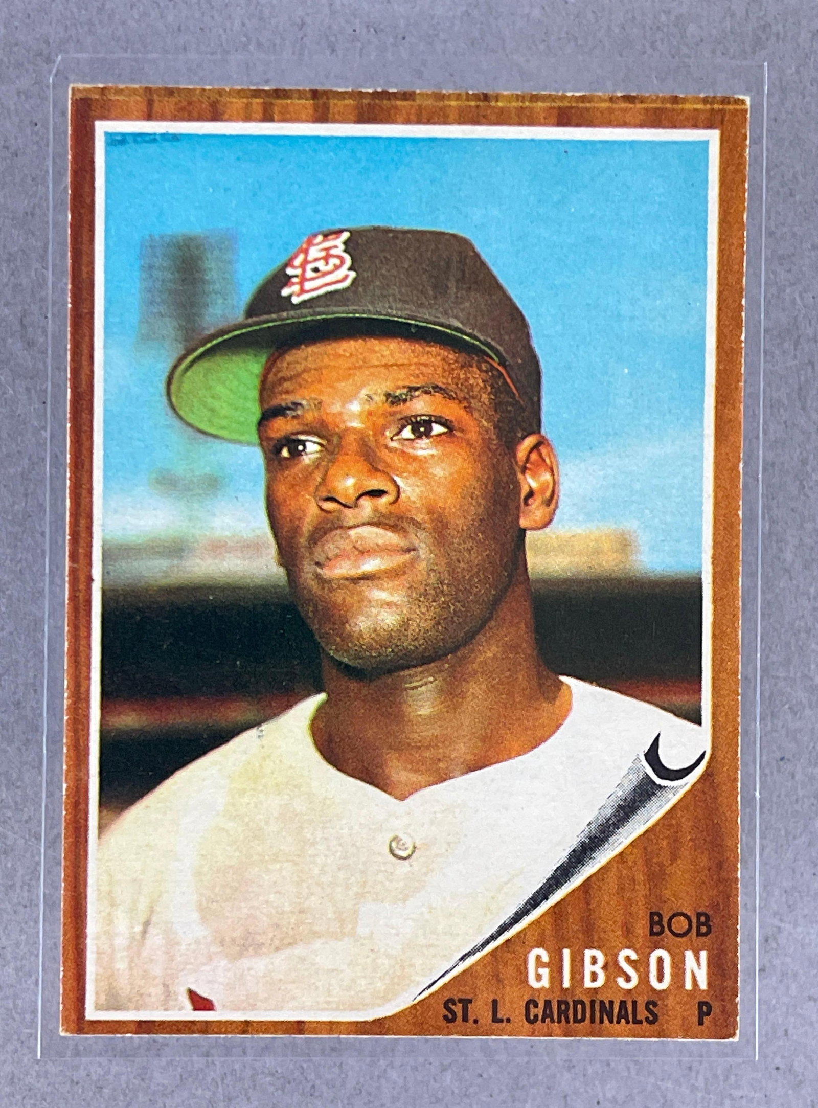 1962 Topps Bob Gibson #530 (1 of 2)