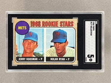 1968 Topps Nolan Ryan #177 SGC 5