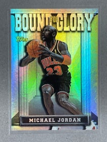 Rare 1997 Topps Bound for Glory Michael Jordan #BG10