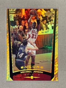 Rare 1998 Upper Deck Encore Gold FX Michael Jordan 90/125