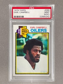 1979 Topps Earl Campbell #390 PSA 9 o/c Rookie