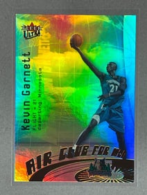 Rare 2000 Fleer Ultra Air Club for Men Platinum Kevin Garnett 62/100