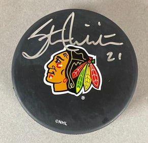 Stan Mikita Signed Official NHL Hockey Puck