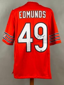 Tremaine Edmunds Signed Chicago Bears Jersey with Holo