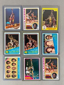 9 - 1972 - 86 Topps and Star Kareem Abdul-Jabbar Cards