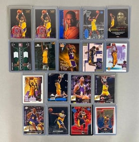 18 - Kobe Bryant Cards with Rookies and Inserts