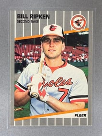 1989 Fleer Bill Ripken F-Face #616