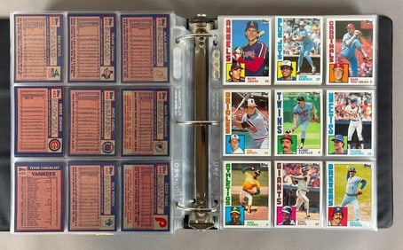 1984 Topps Baseball Complete High Grade Set