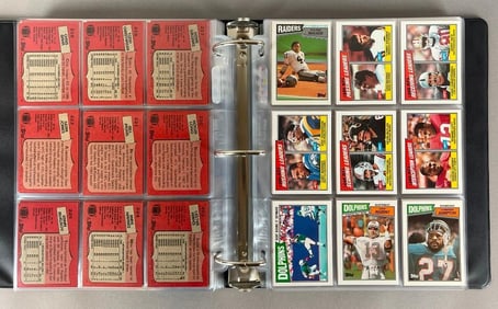 1987 Topps Football Complete High Grade Set