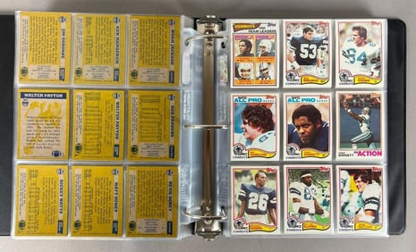 1982 Topps Football Complete High Grade Set