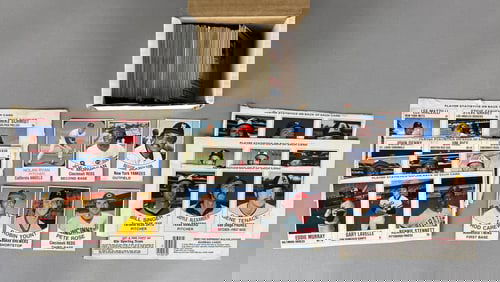 170+ 1975 - 79 Hostess Baseball Cards, with HOFs, Stars + 19 Uncut Sheets