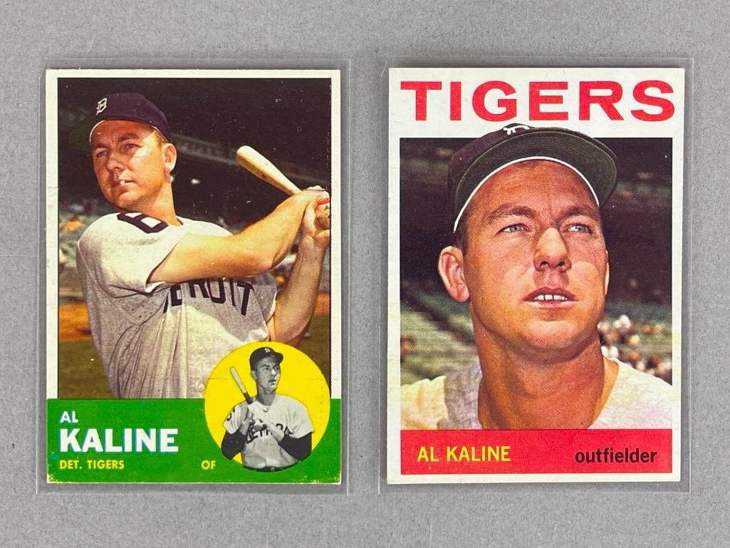 1963 and 64 Topps Al Kaline Cards (1 of 2)