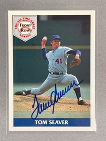 1992 Front Row Signed Tom Seaver With COA