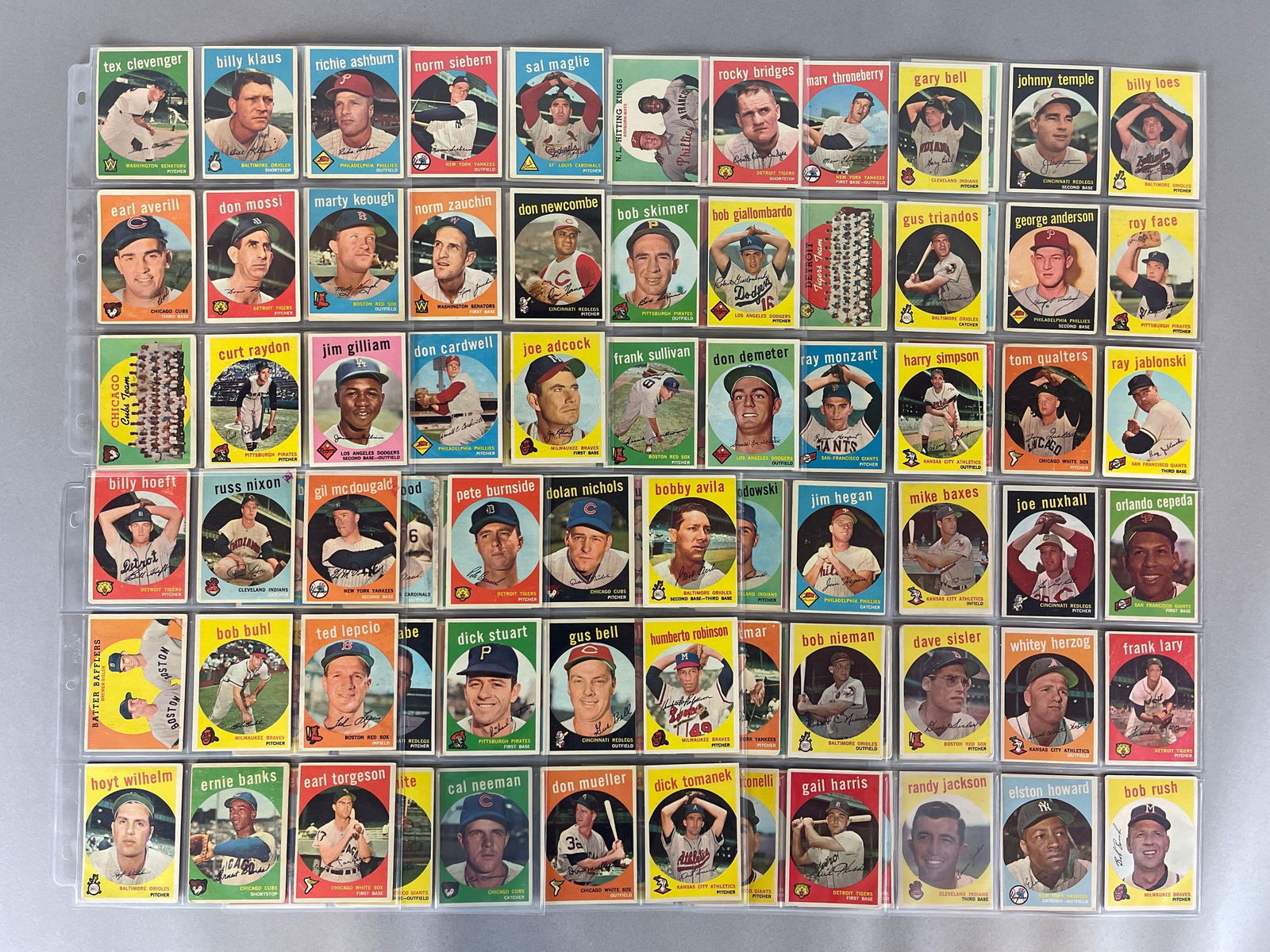 96 - 1955 Topps Baseball Cards with HOFs, Stars, and Rookies (1 of 6)