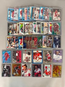 50+ Hockey HOFs, Stars, Inserts, and Rookie Cards