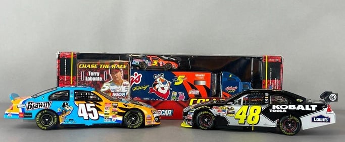 2 - Action Collectables Limited Edition 1:24 Scale Race Cars and Racing Champions Kelloggs SemiTruck