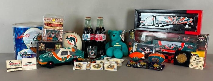 Large Miami Dolphin and Dan Marino Collection