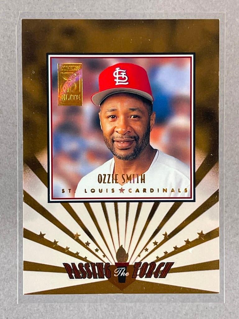 Rare 1997 Donruss Elite Passing The Torch Derek Jeter/ Ozzie Smith 846/1500 (1 of 2)