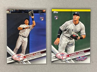 2017 Topps and Topps Opening Day Aaron Judge Rookies