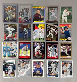 20+ 1992 - 2014 Derek Jeter Cards with Rookies and Inserts