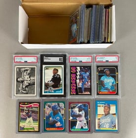 125+ Bo Jackson Cards with Graded Rookies and 1991 Star Gold Set