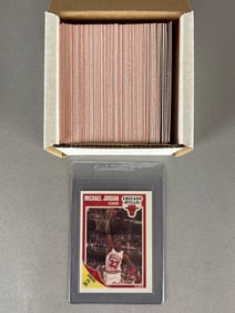 1989 Fleer Basketball Complete High-Grade Set