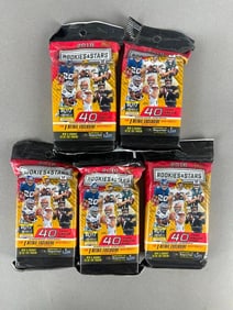 5 - 2018 Rookies and Stars Football 40 - Card Value Packs