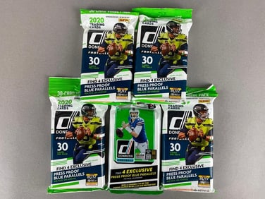 5 - 2020 Donruss Football 30 - Card Value Packs