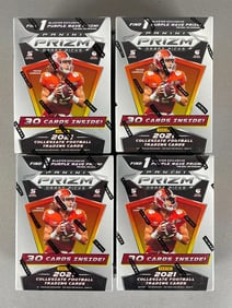 4 - 2021 Prizm Football Draft Picks Blaster Box