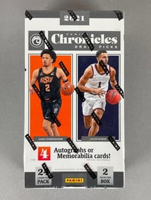 2021 PaniniChronicles Draft Picks Basketball Hobby Box