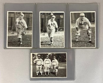 4 - 1935 St. Louis Cardinals Training Camp Original Photos