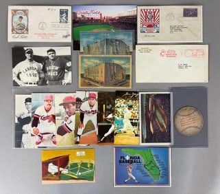 1939 Cooperstown 1st Day Envelope + 15 Other Postcards