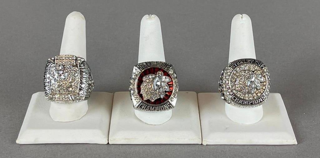 3 - 2010 - 15 Chicago Blackhawks Jonathan Toews Replica Stanley Cup Rings (1 of 7)