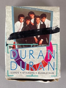 1985 Topps Duran Duran Wax Box