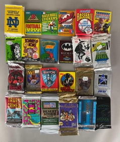 80 - 1980s - 90 Sports and Non Sports Unopened Packs