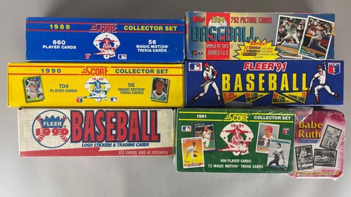 7 - 1989 - 94 Baseball Card Sets
