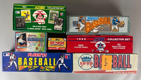 7 - 1988 - 96 Baseball Sets