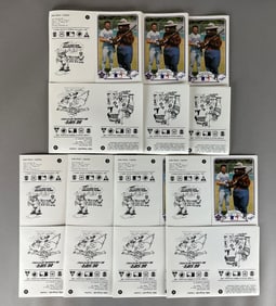 7 - 1987 Smokey Bear National League Uncut Sheets